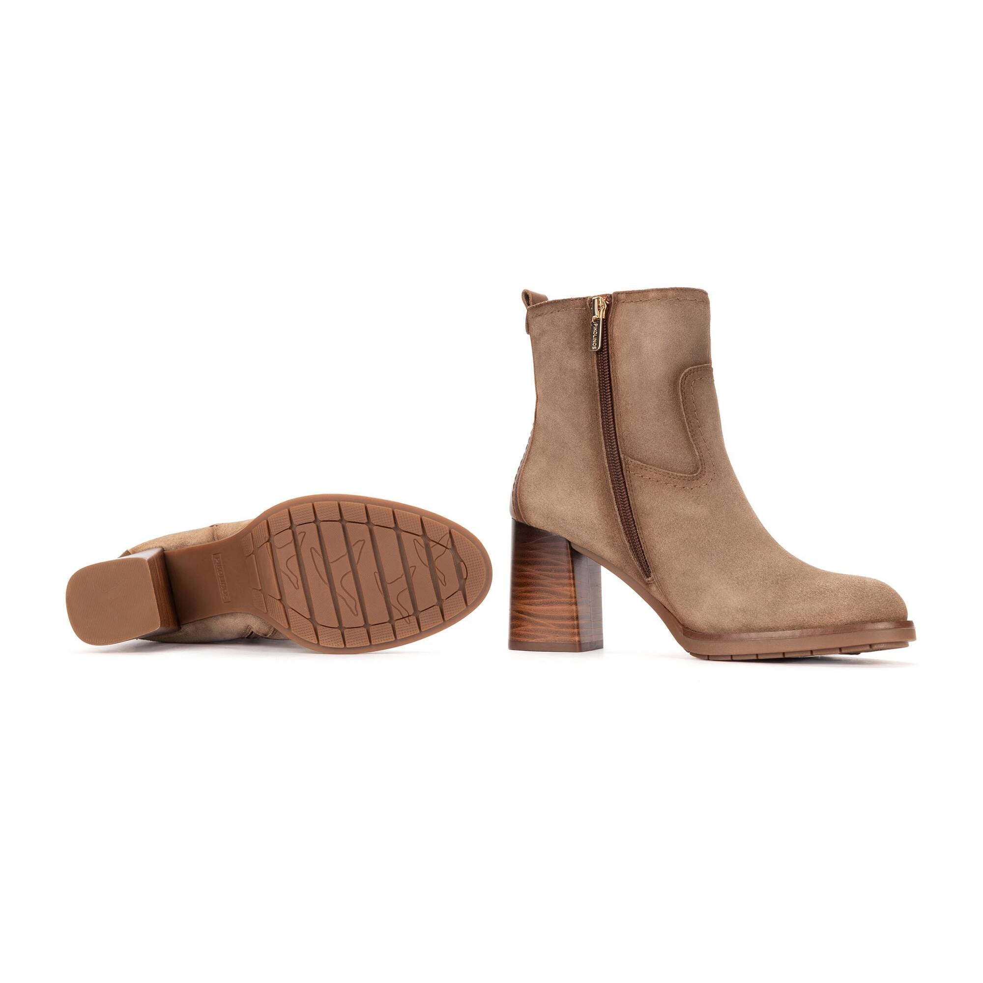 Heeled ankle boots | PALENCIA W9U-8945SEC1, TAUPE, large image number 70-W9U-8945SEC1_817_Pikolinos_PALENCIA_TAUPE_full.jpg | null
