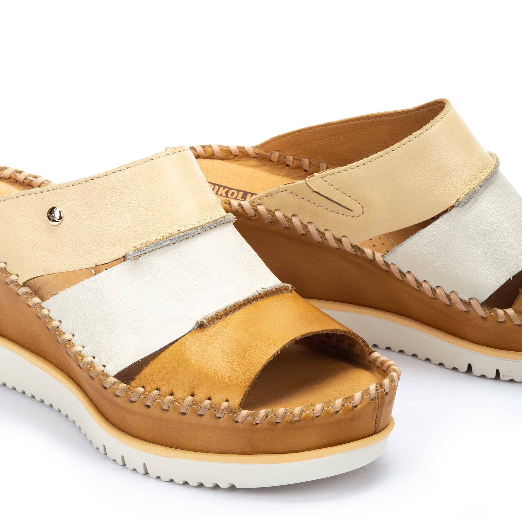 Wedges and platforms | AGUADULCE W3Z-1772C1, HONEY, large image number 60 | null