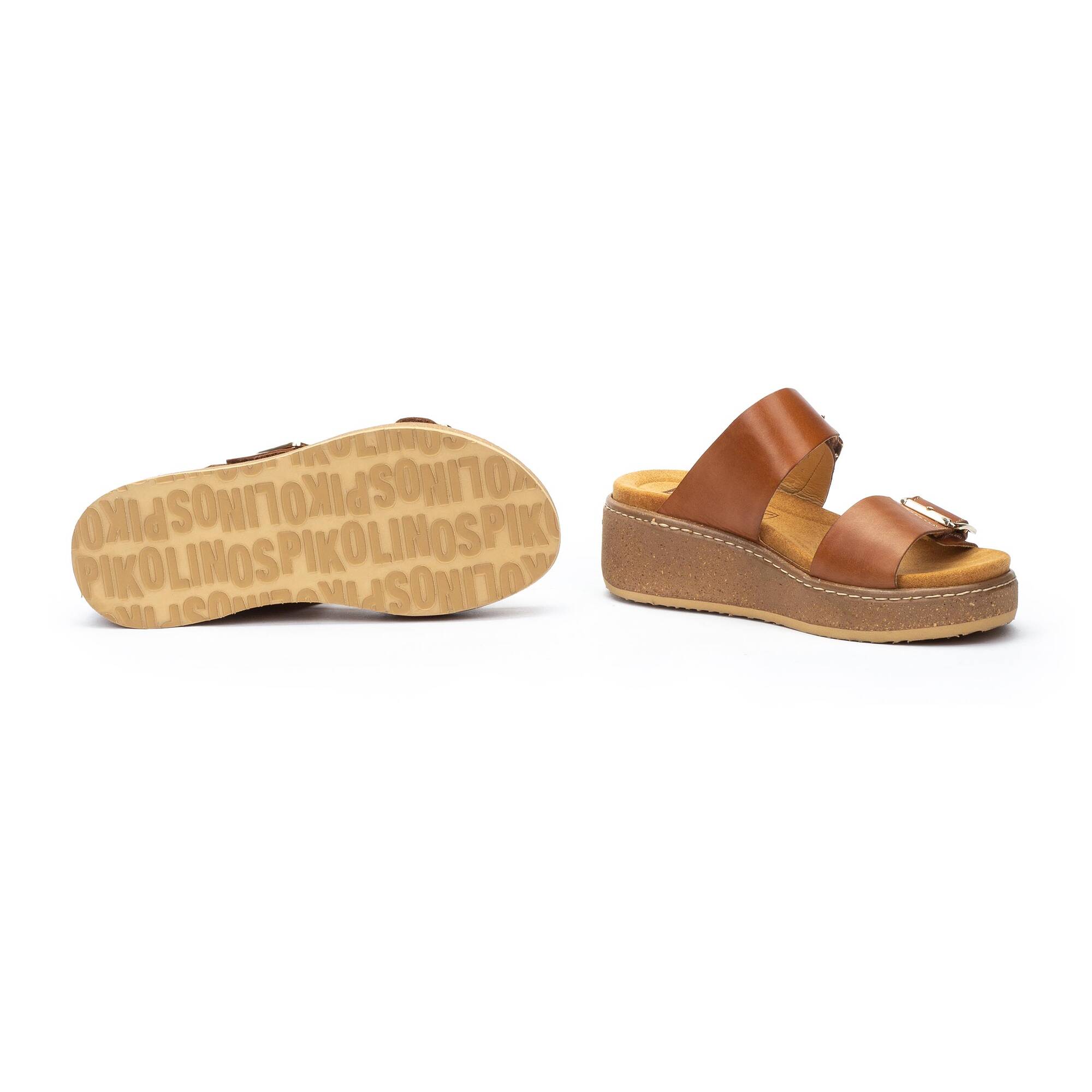 Wedges | ALZIRA W9D-1505, BRANDY, large image number 70-W9D-1505_250_Pikolinos_ALZIRA_BRANDY_full.jpg | null