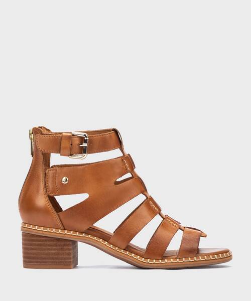 Heeled Sandals | BLANES W3H-1823 | BRANDY | Pikolinos