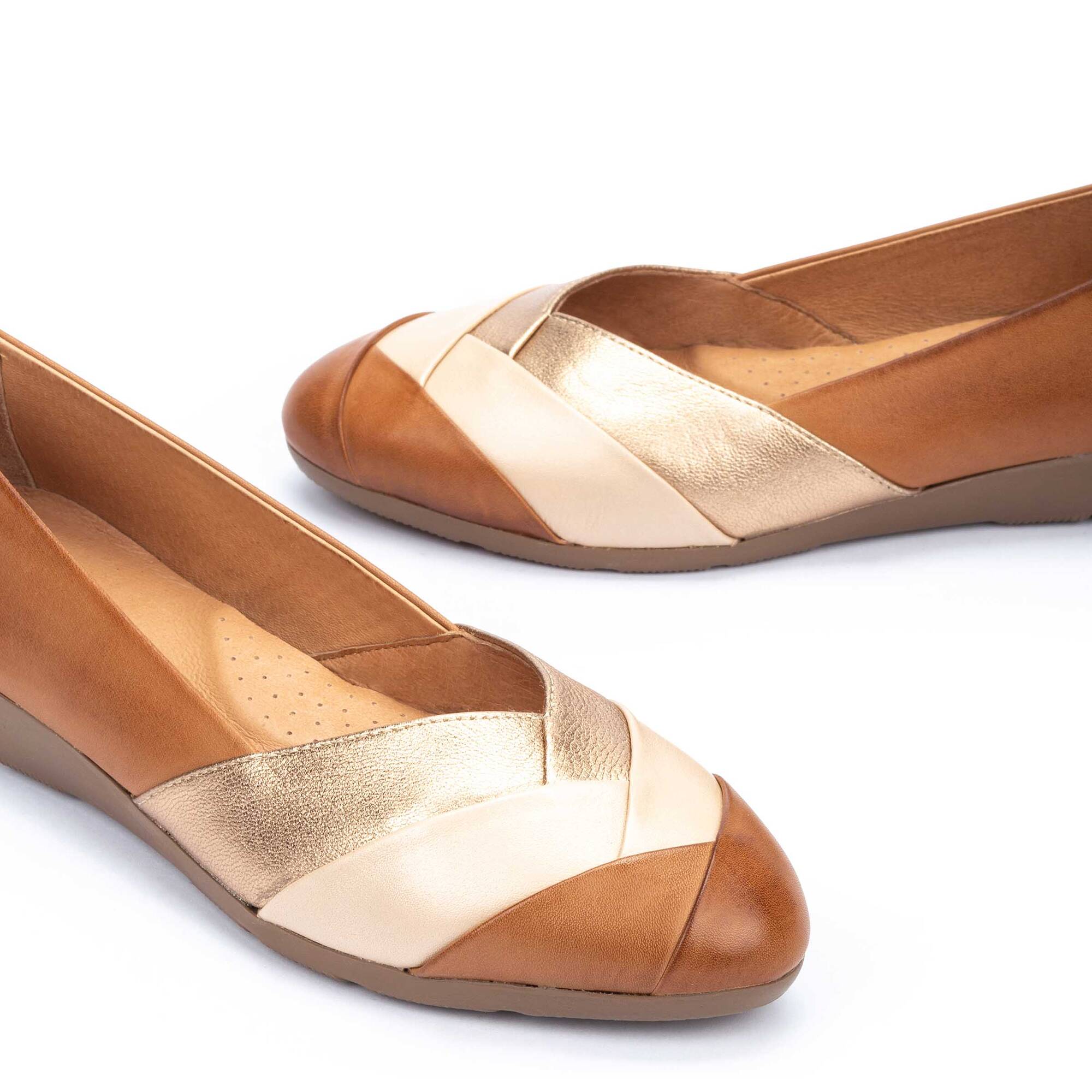 Ballet flats | ALEDO W3U-5860C2, BRANDY, large image number 60 | null