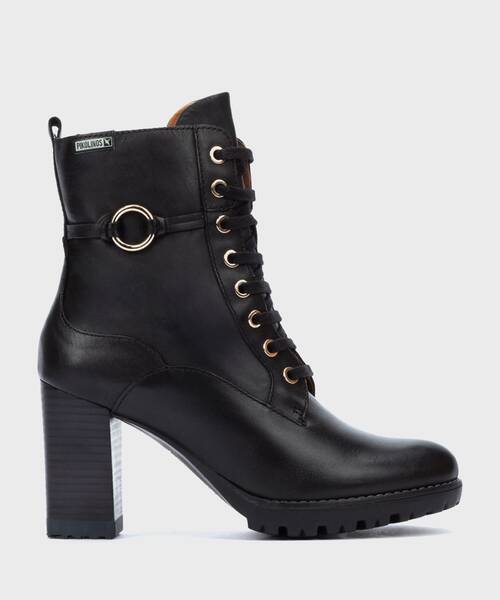 Botines Tacón | CONNELLY W7M-8563 | BLACK | Pikolinos