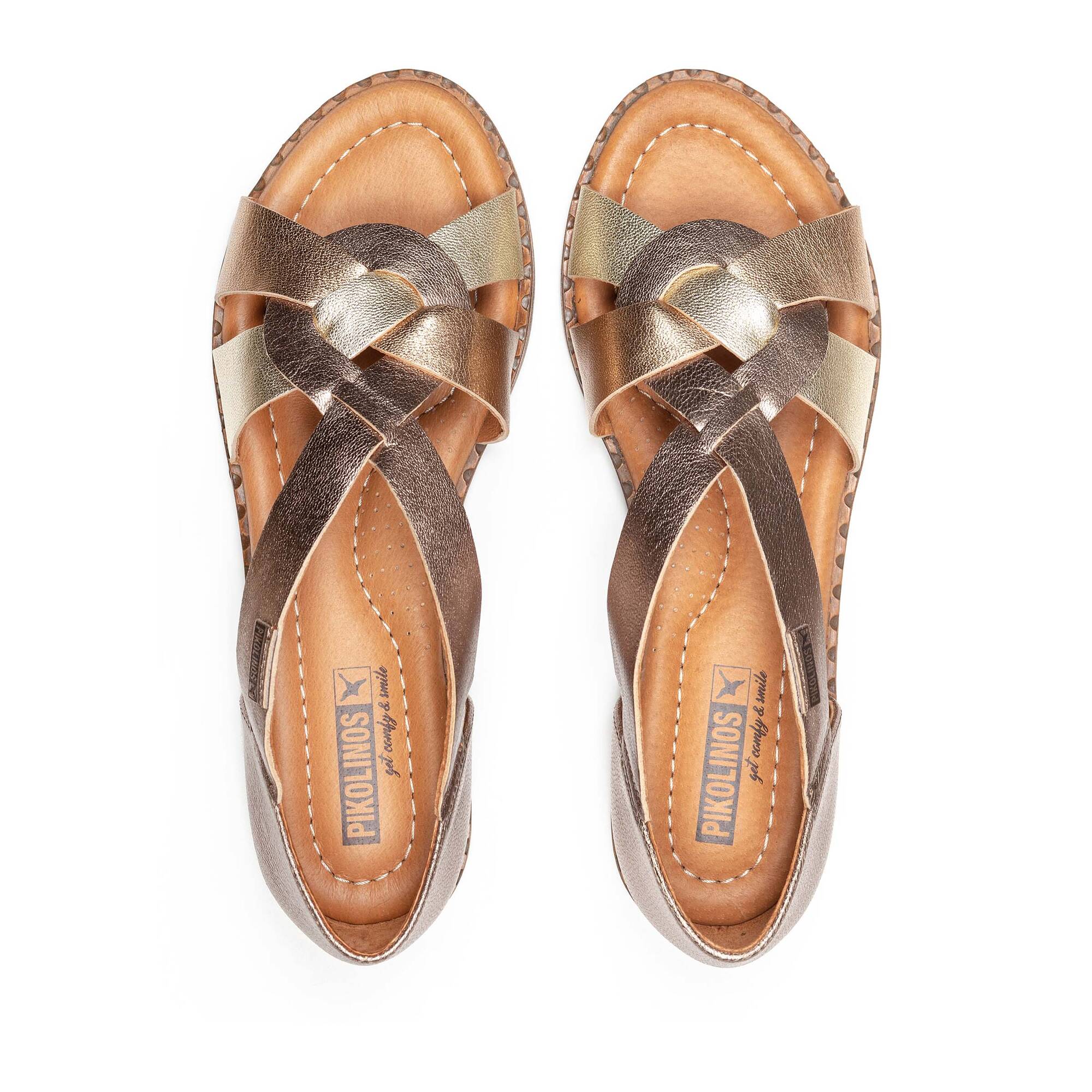 Flat Sandals | ALGAR W0X-0812CLC1, STONE, large image number 100 | null