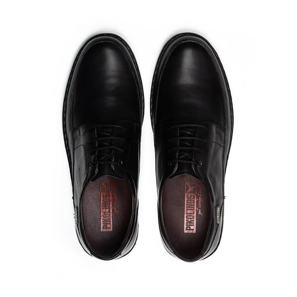 Lace-up shoes | BERMEO M0M-4255, BLACK, large image number 100 | null