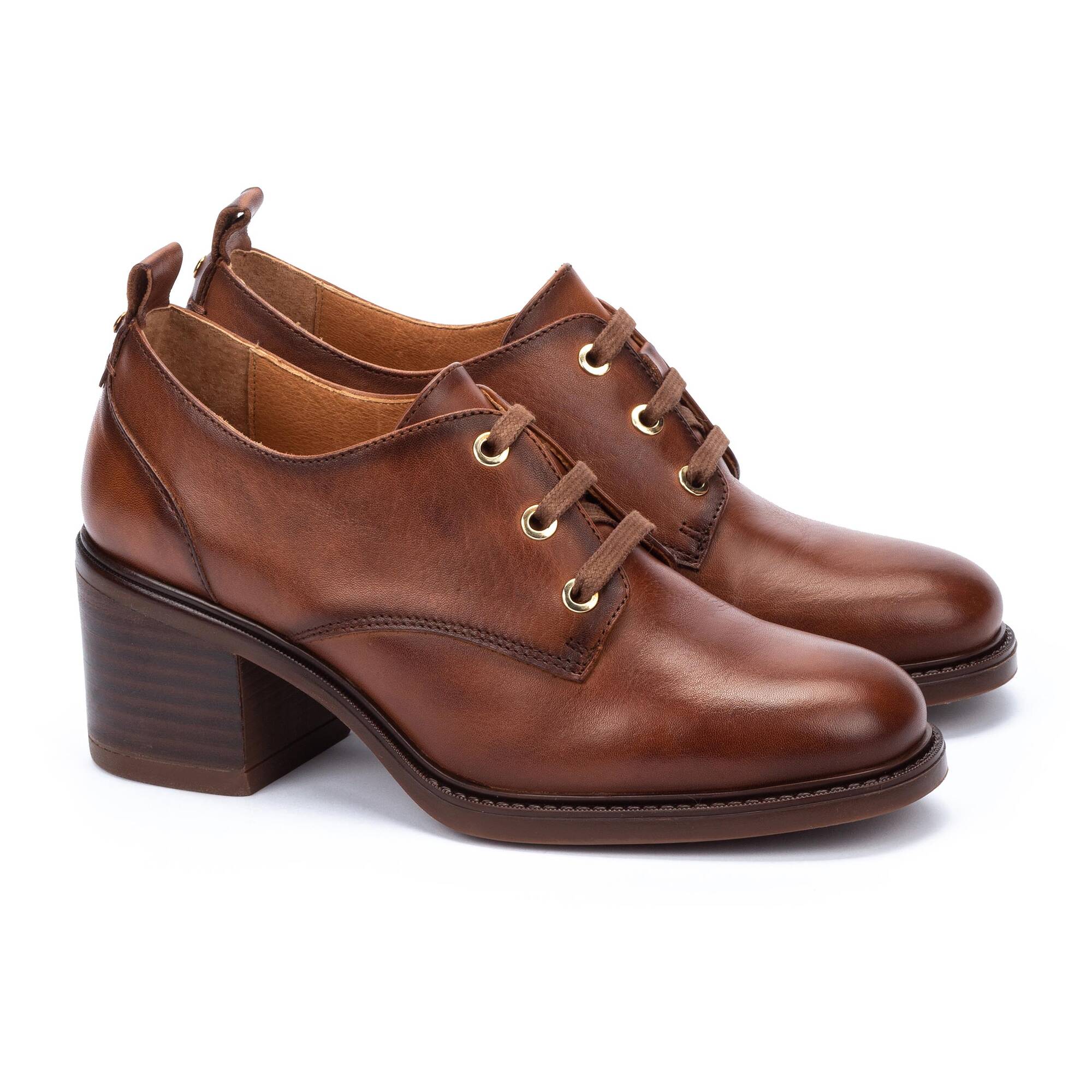 Zapato de mujer en piel rebajados HUESCA W8X 5757 OUTLET PIKOLINOS