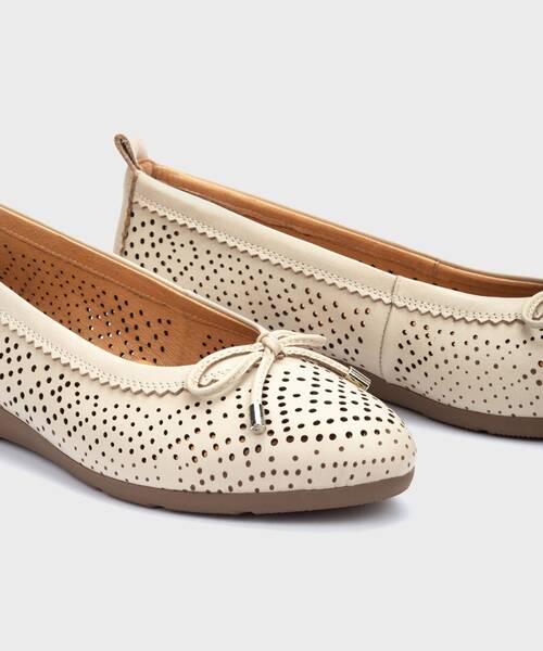 Ballet flats | ALEDO W3U-5764 | MARFIL | Pikolinos