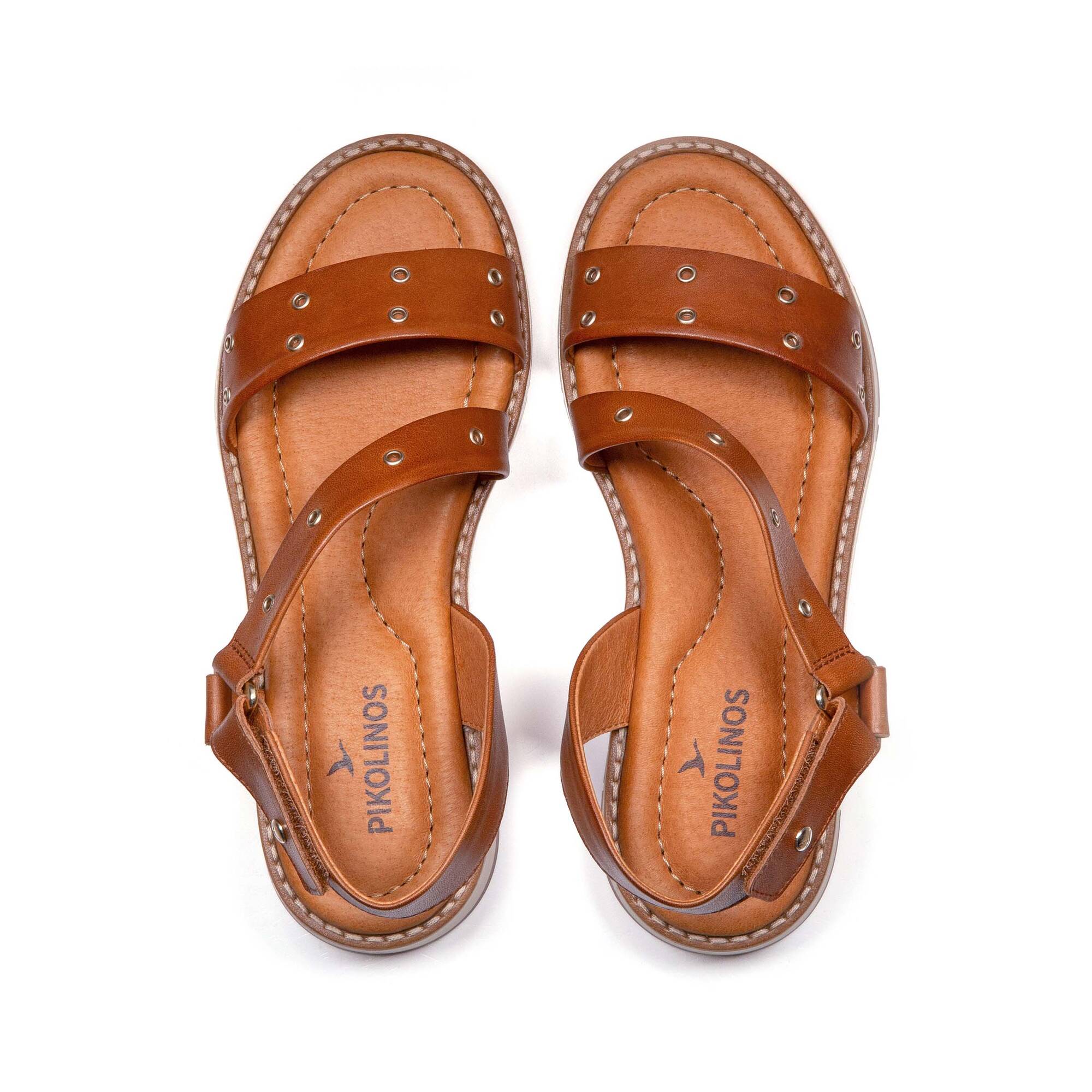 Sandalias planas | ROQUETAS W9B-0786, BRANDY, large image number 100-W9B-0786_250_Pikolinos_ROQUETAS_BRANDY_full.jpg | null