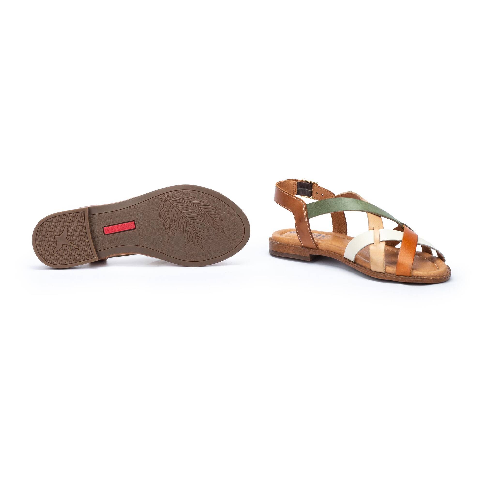 PIKOLINOS ALGAR W0X Leather Flat Sandals For Women - Lightweight, Flexible & Extra Comfortable Sole - View #4