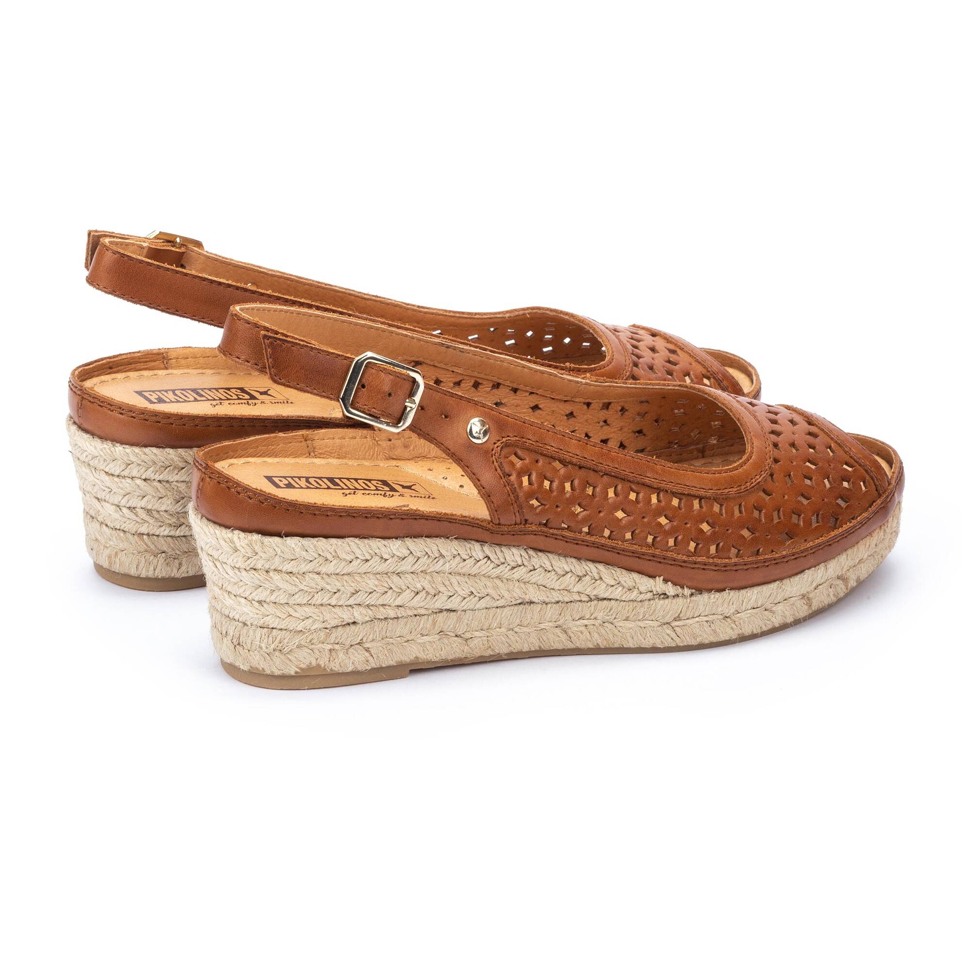 Wedges | BENIDORM W4A-1828, BRANDY, large image number 30-W4A-1828_250_Pikolinos_BENIDORM_BRANDY_full.jpg | null