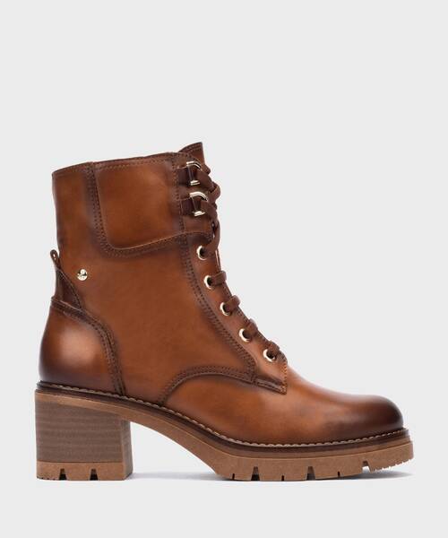 Bottines à Talons | SORIA W0B-8552C1 | BRANDY | Pikolinos