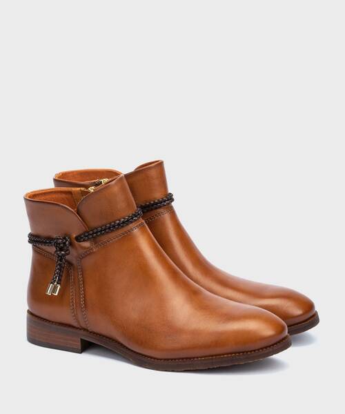 Ankle boots | ROYAL W4D-8908 | BRANDY | Pikolinos