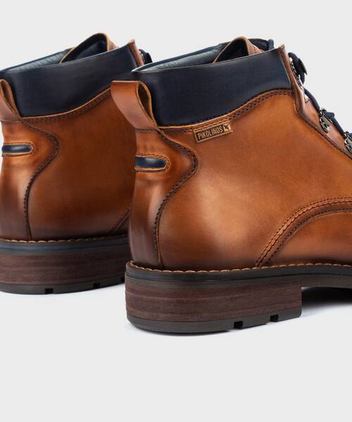 York boots with zipper , YORK M2M , YORK M2M-8322 , BRANDY