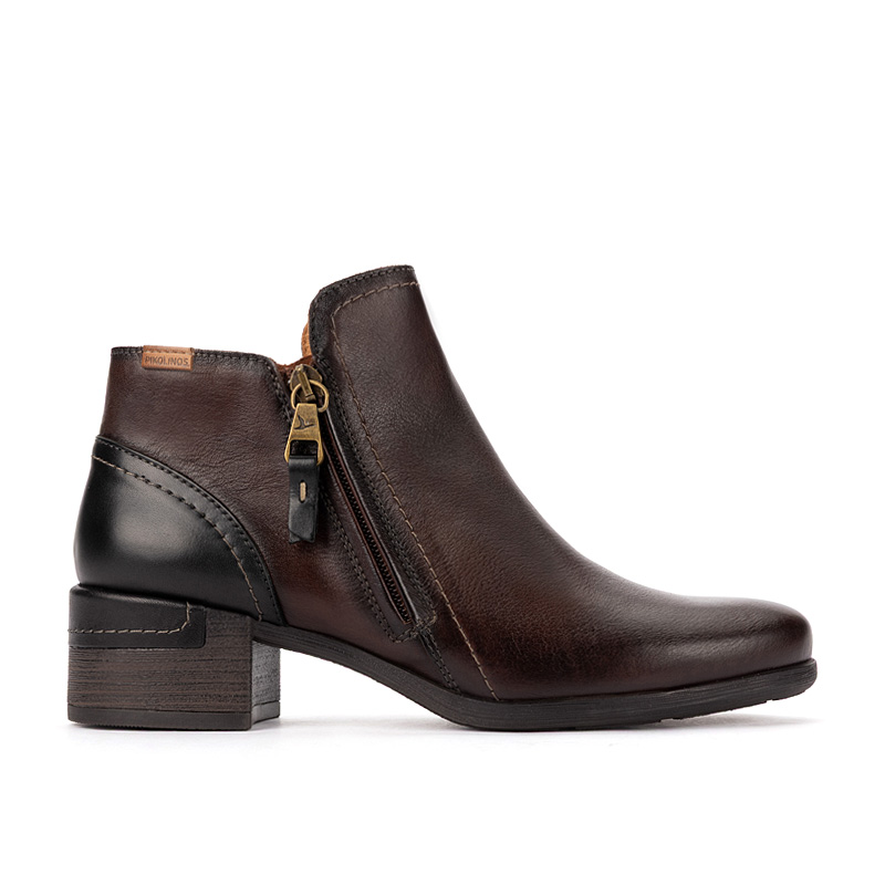 Pikolinos Bottines à talon en cuir MALAGA W6W