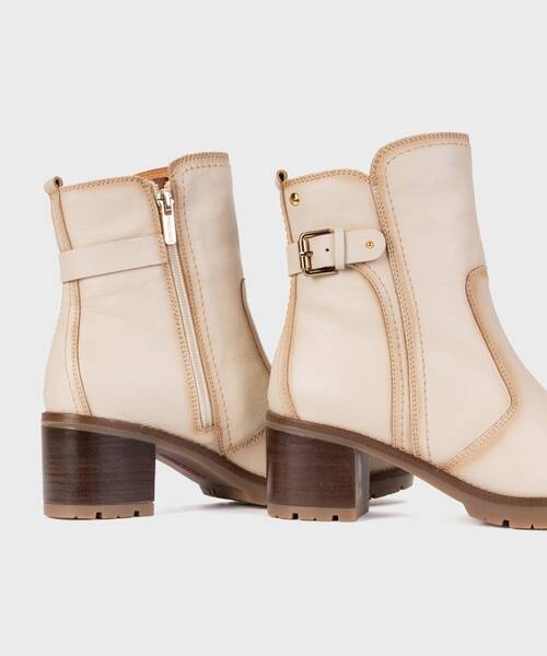 Stiefeletten mit Absatz | LLANES W7H-8865 | MARFIL | Pikolinos