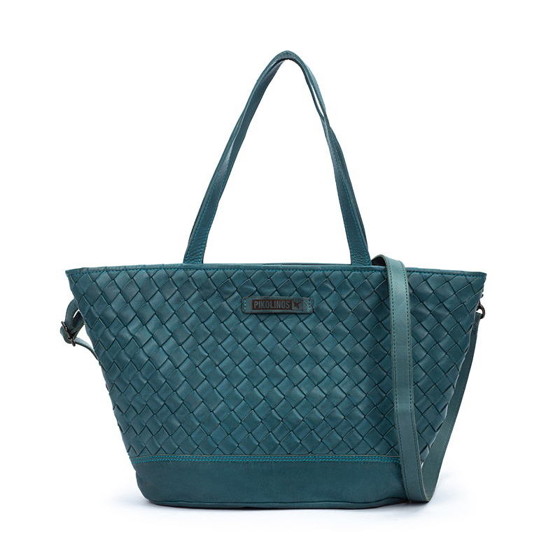 Pikolinos Canvas tote bags leather FAURA WHA