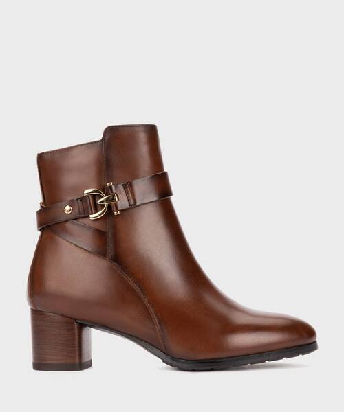Heeled ankle boots | CALAFAT W1Z-8914 | CUERO | Pikolinos