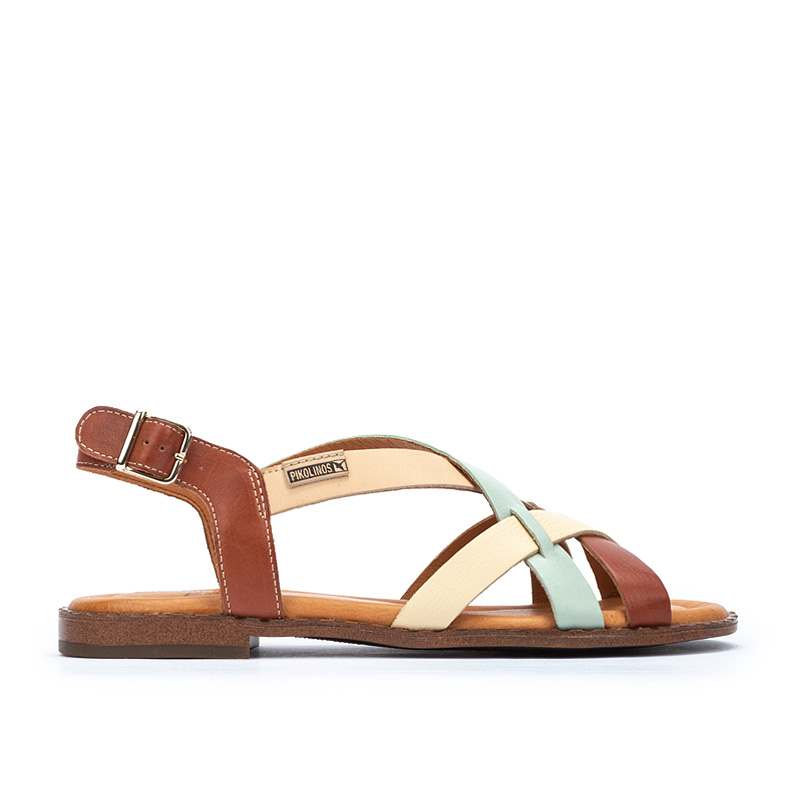 Sandales plates en cuir ALGAR W0X - Pikolinos - Modalova