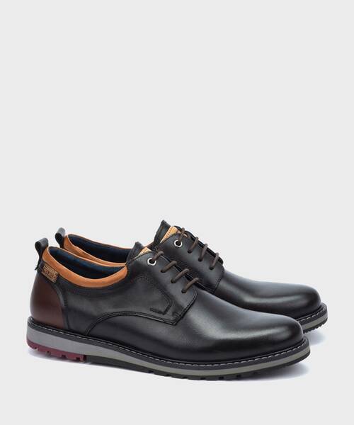 Sapatos clássicos | BERNA M8J-4183 | BLACK | Pikolinos