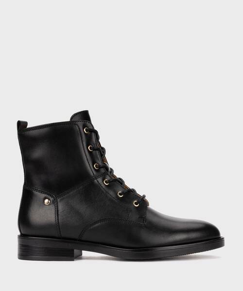 Bottines Plates | PUERTOLLANO W3C-8913 | BLACK | Pikolinos