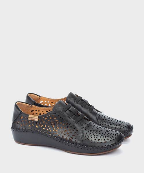 Platte schoenen | P. VALLARTA 655-4783 | BLACK | Pikolinos