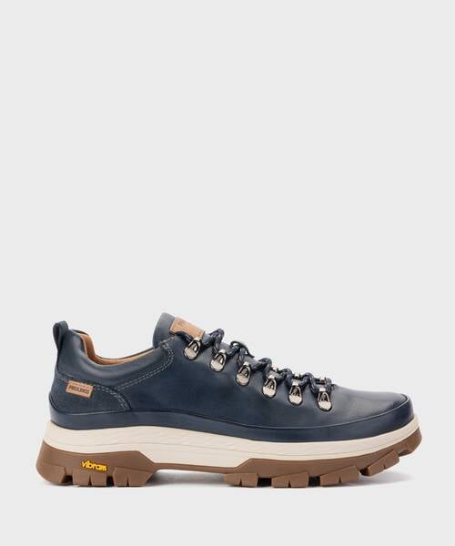 Schuhe mit Schn&uuml;rung aus Vibram f&uuml;r Herren , SANTANDER U0G , SANTANDER U0G-4323AHC1 , BLUE
