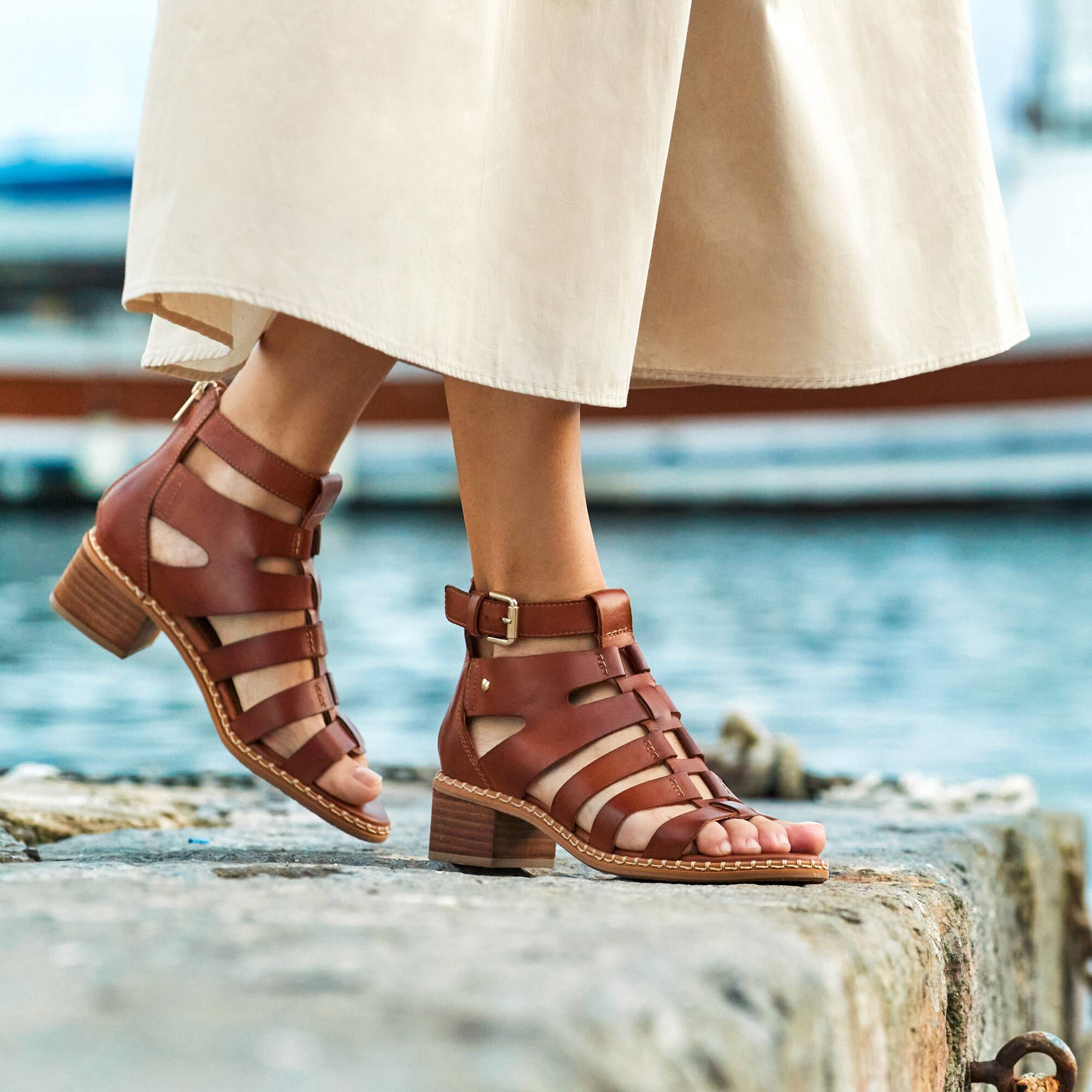 Heeled sandals | BLANES W3H-1823, BRANDY, large image number 90-W3H-1823_250_Pikolinos_BLANES_BRANDY_full.jpg | null