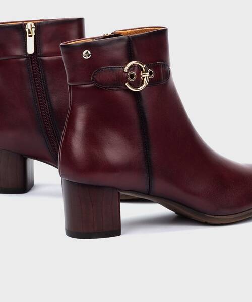 Ankle boots | CALAFAT W1Z-8588 | GARNET | Pikolinos