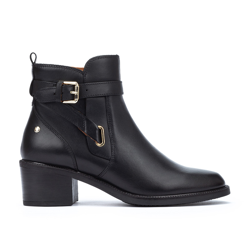 Pikolinos Bottines à talon en cuir BACAROT W2D
