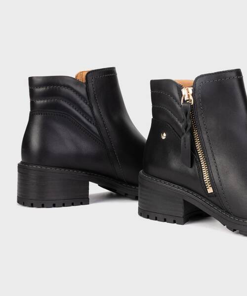 Stiefeletten mit Absatz | MEDINA W0D-8581 | BLACK | Pikolinos