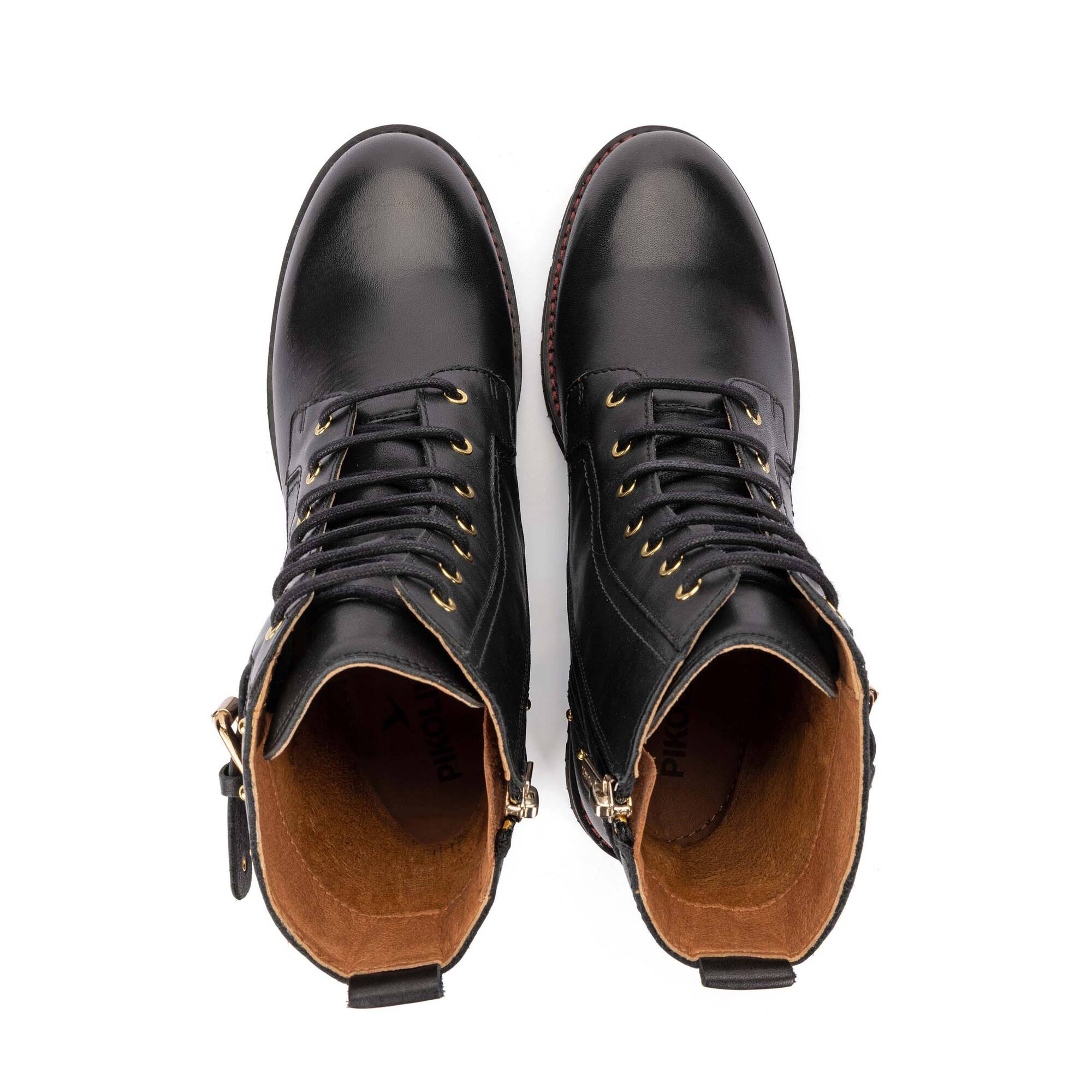 Flat ankle boots | VICAR W6S-8702, BLACK, large image number 100-W6S-8702_000_Pikolinos_VICAR_BLACK_full.jpg | null
