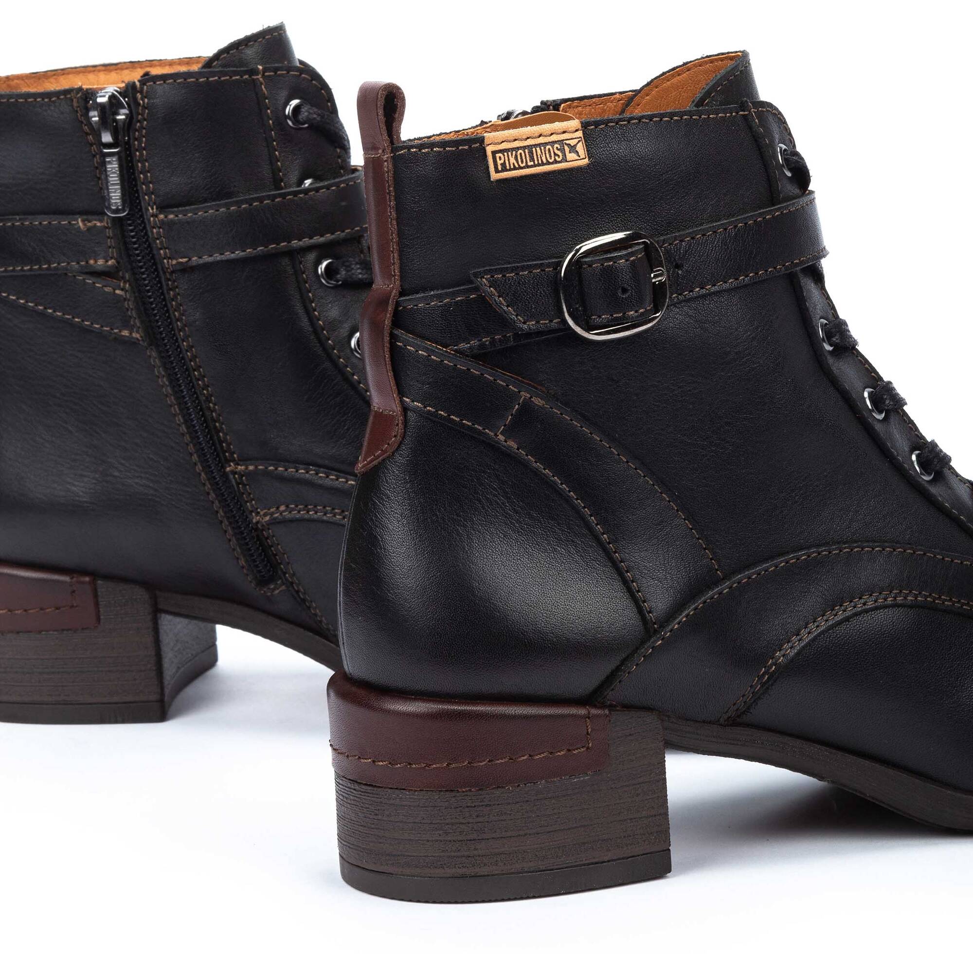 Heeled Booties | MALAGA W6W-8996C1, BLACK, large image number 60 | null