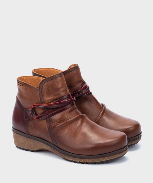 Leather Ankle Boots Booties for Women Pikolinos