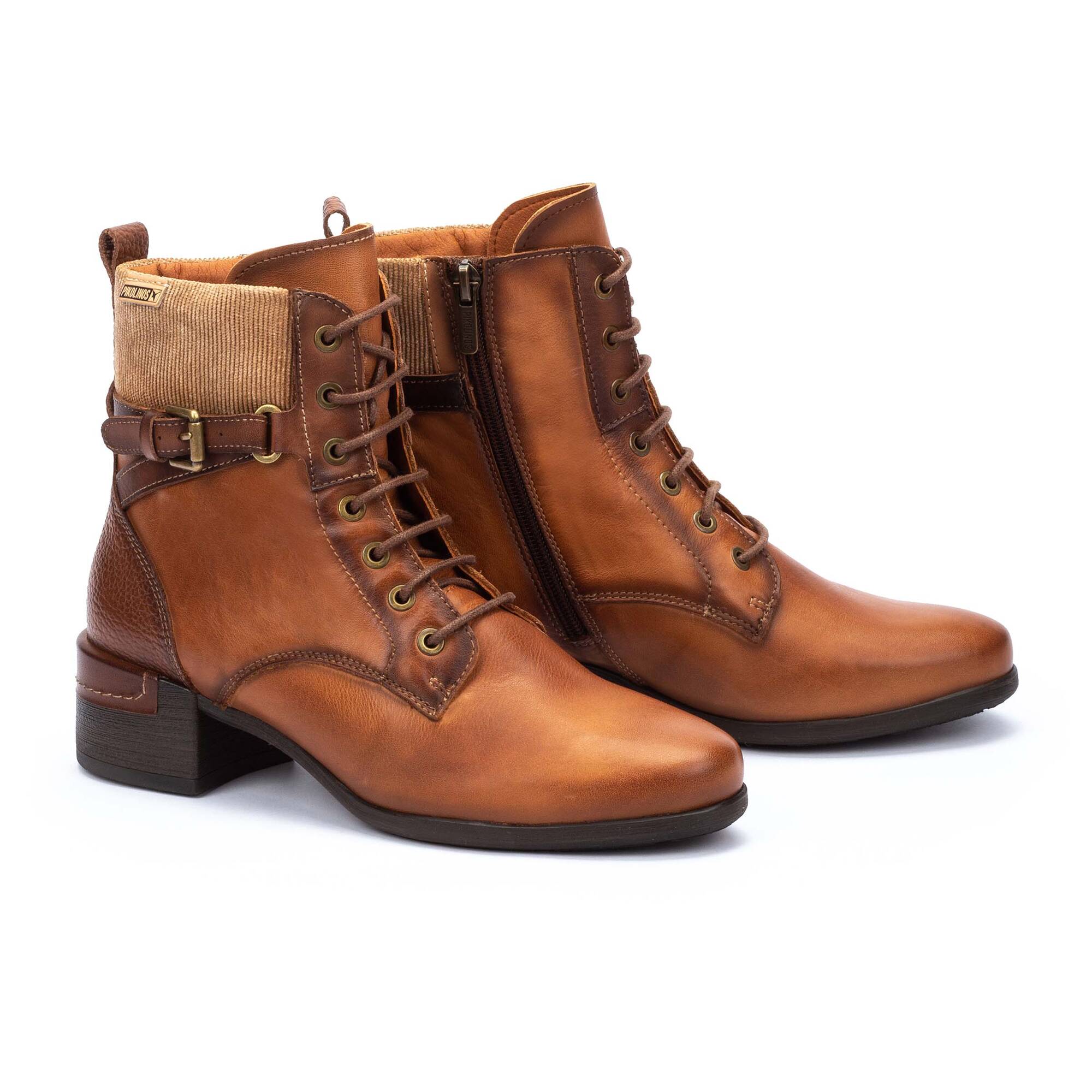 Botines de tac&oacute;n | MALAGA PKW6W-8953C1, BRANDY, large image number 100-PKW6W-8953C1_250_Pikolinos_MALAGA_BRANDY_full.jpg | null