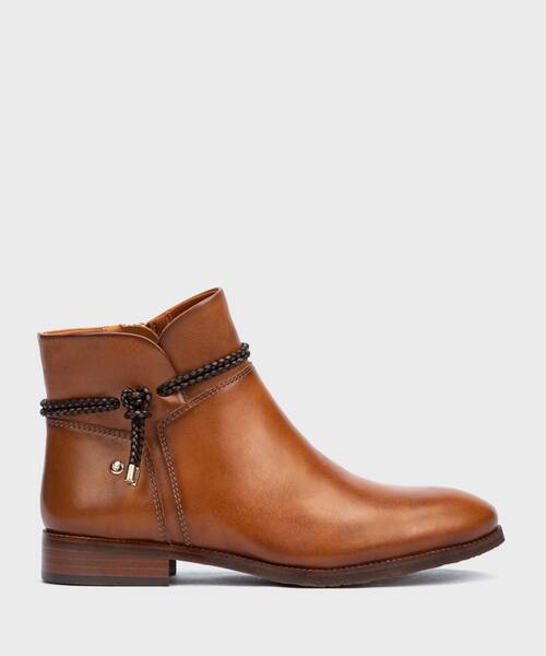 Botines Planos | ROYAL NAW4D-8908 | BRANDY | Pikolinos