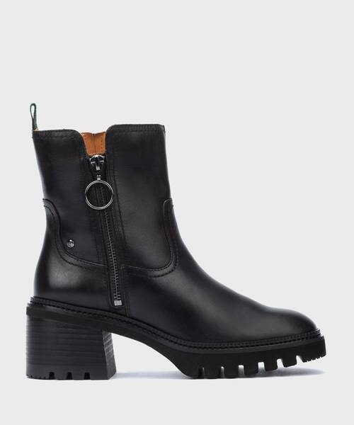 Botines de tacón | VALLADOLID W5D-8942 | BLACK | Pikolinos