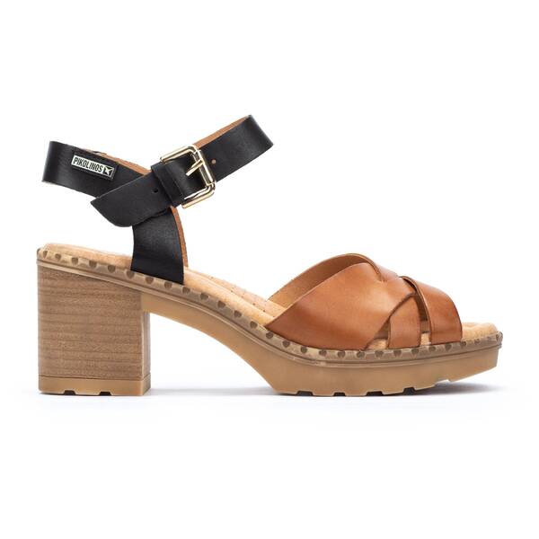 Sandals and Mules | CANARIAS W8W-1778, BRANDY, large image number 10 | null