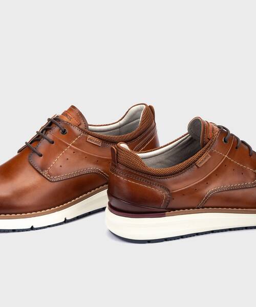 Zapatos casual | MANACOR M1A-4276C1 | BRANDY | Pikolinos