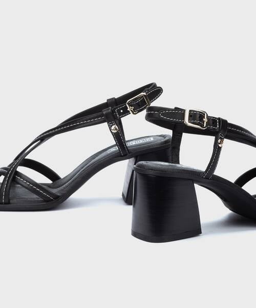 Sandalias tacón | MORELLA W1B-1974 | BLACK | Pikolinos