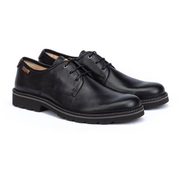 Zapatos vestir | BILBAO M6E-4352, BLACK, large image number 20 | null