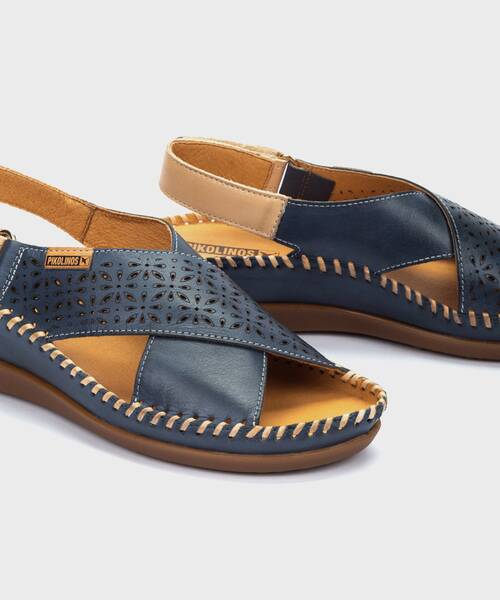 Wedges and platforms | CADAQUES W8K-0848CPC1 | BLUE | Pikolinos