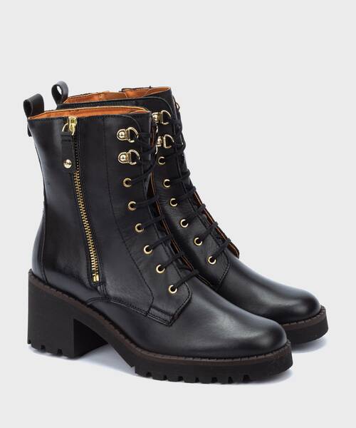 Ankle boots | VIELLA W6D-8875 | BLACK | Pikolinos