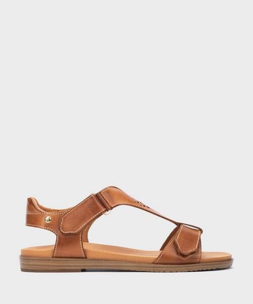 Sandalias planas | FORMENTERA W8Q-0818 | BRANDY | Pikolinos