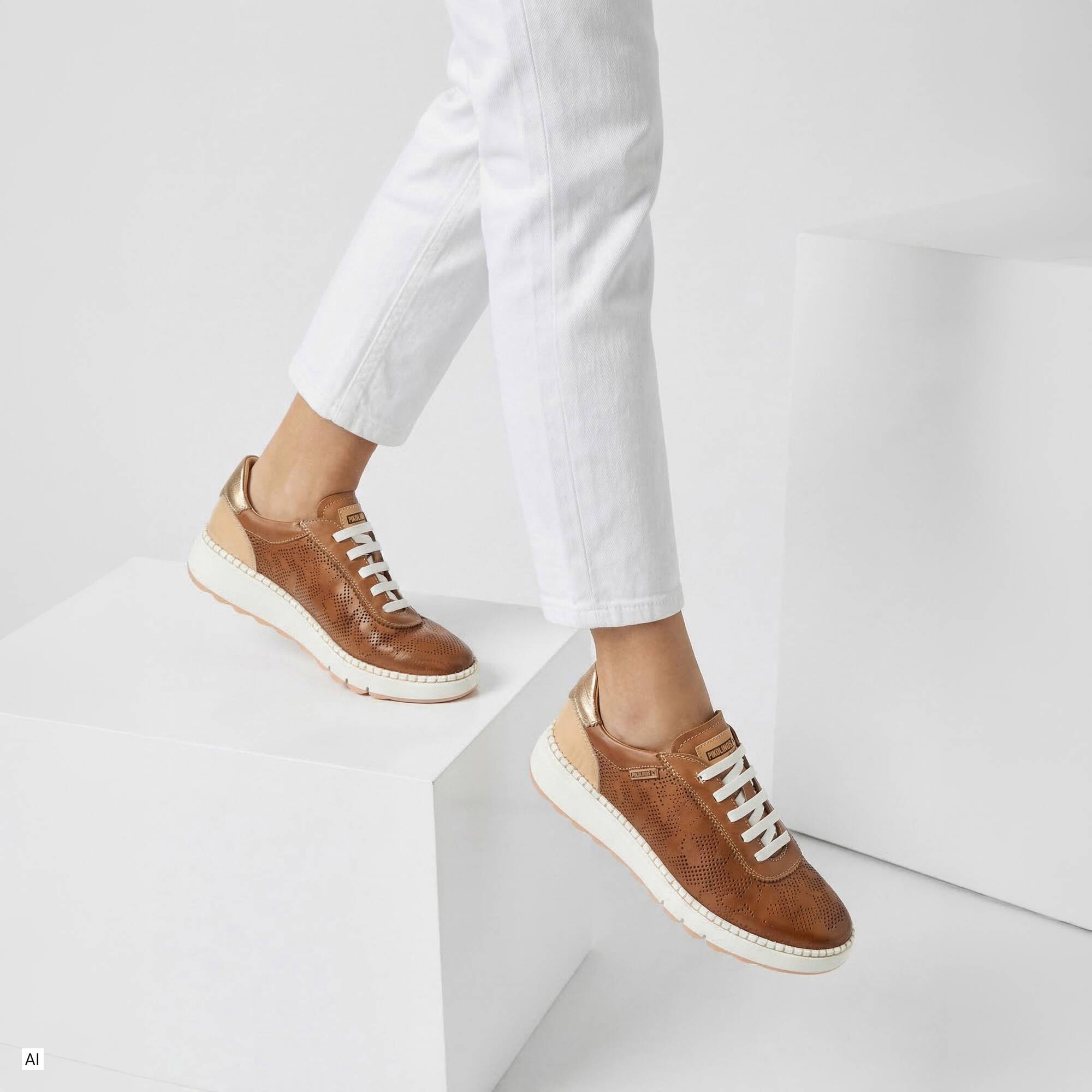 Sneakers | ARENAS W0C-6621C1, BRANDY, large image number 90-W0C-6621C1_250_Pikolinos_ARENAS_BRANDY_AI_full.jpg | null