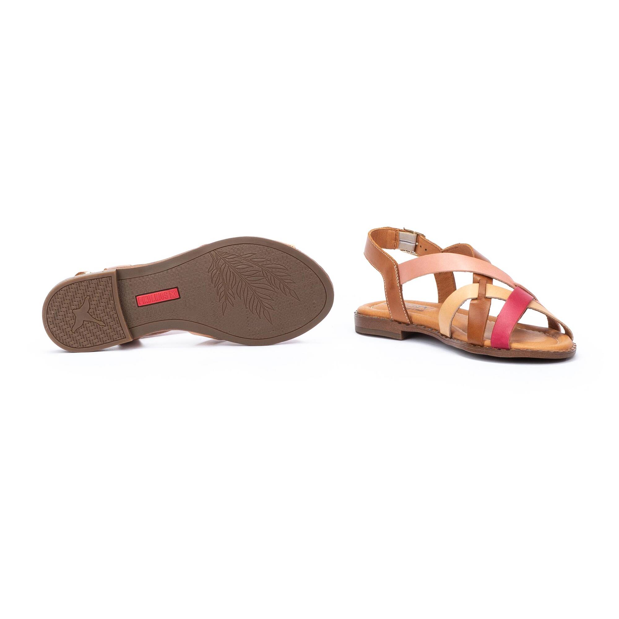 Flat Sandals | ALGAR W0X-0556C5, BAMBOO, large image number 70 | null