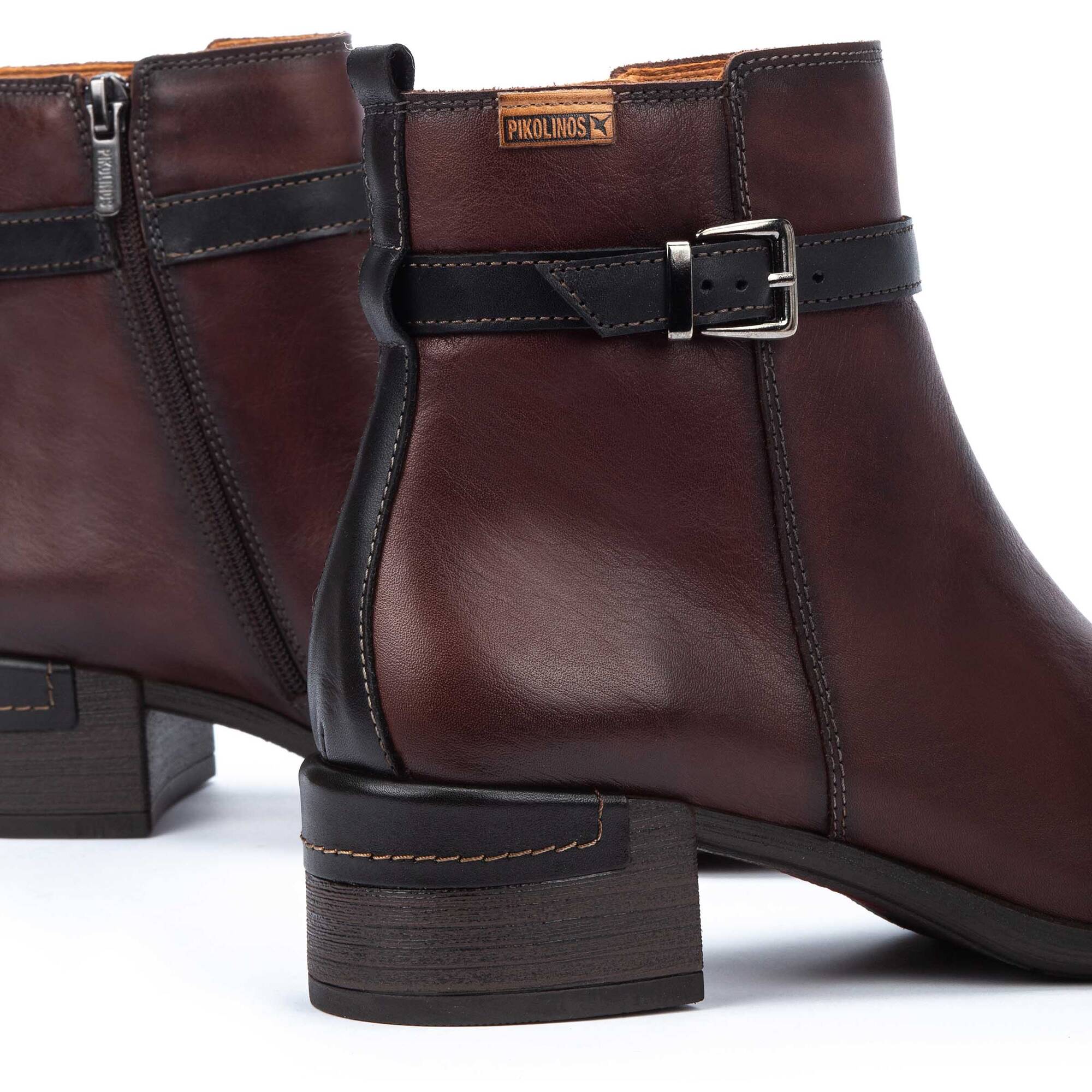 Heeled ankle boots | MALAGA W6W-8622C1, CAOBA, large image number 60-W6W-8622C1_130_Pikolinos_MALAGA_CAOBA_full.jpg | null