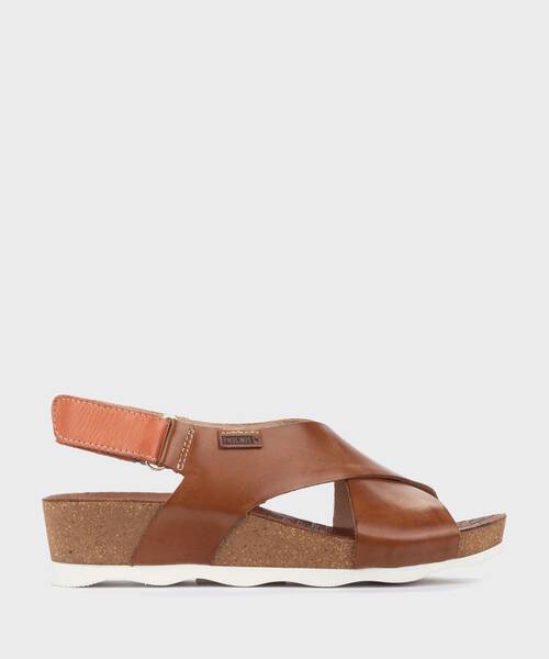 Wedges and platforms | MAHON W9E-0912 | BRANDY | Pikolinos