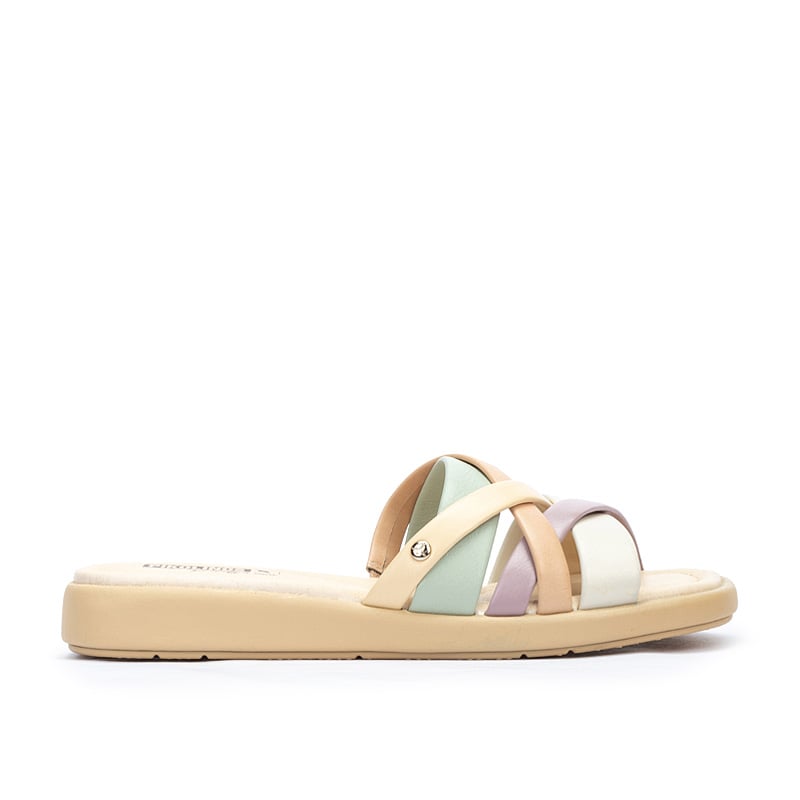 Sandales plates en cuir CALELLA W5E - Pikolinos - Modalova