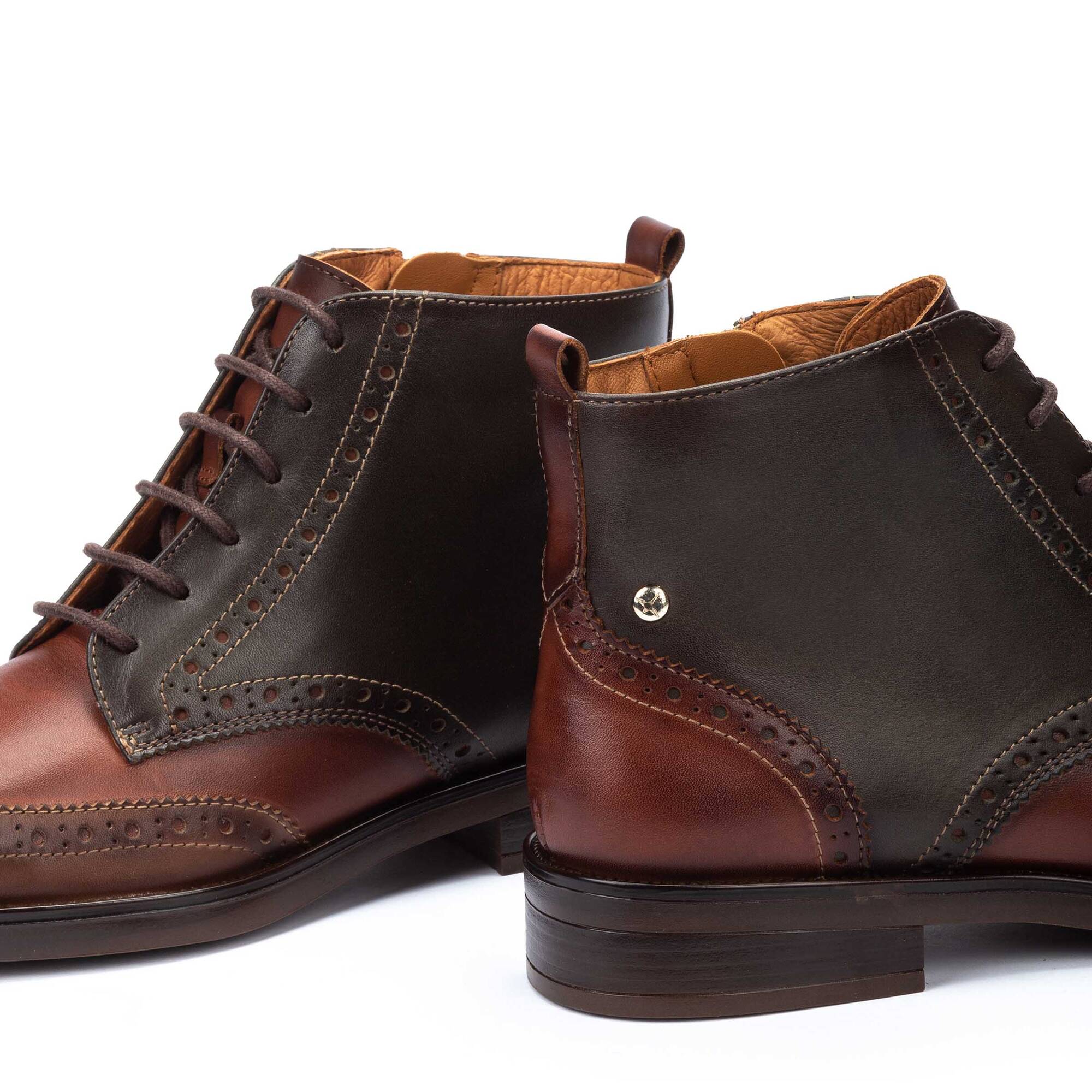 Flat Booties | PUERTOLLANO W3C-8856C1, TOPO, large image number 60 | null