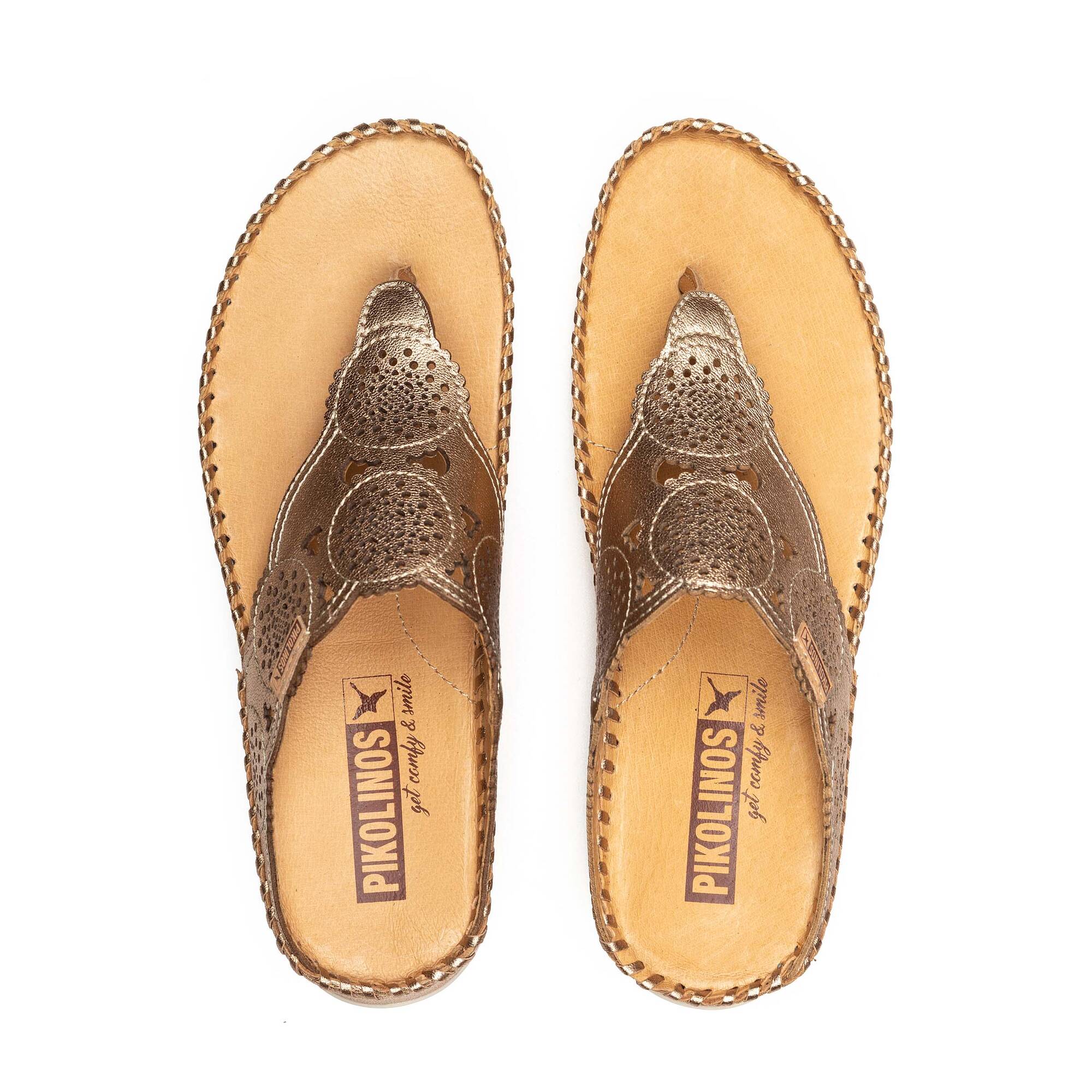Wedges and platforms | MARINA W1C-0745CL, CHAMPAGNE, large image number 100 | null