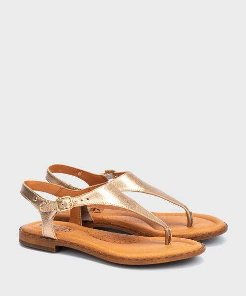 Sandalias planas | ALGAR W0X-0954CL | CHAMPAGNE | Pikolinos